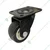 Ackwheel(A-84) 50x25mm Plate Type Single Puff Castor (Without Brake), 75mm Overall Height, Load Capacity 140 Kg (4 Pcs)